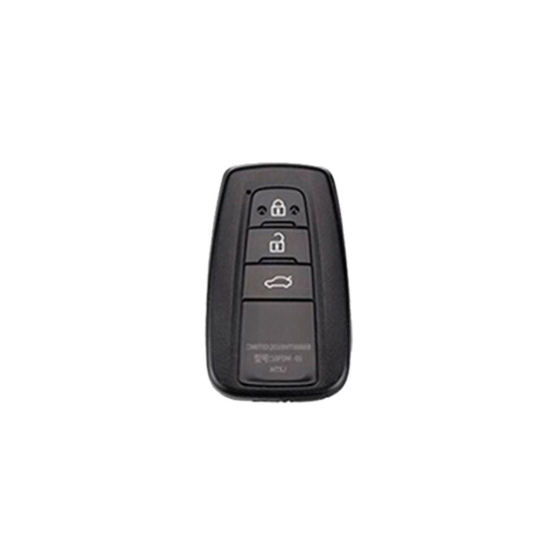 Case for Toyota Corolla, Prius, Camry, CHR, C-HR, RAV4, Altis, Land Cruiser and Prado (3 Buttons)