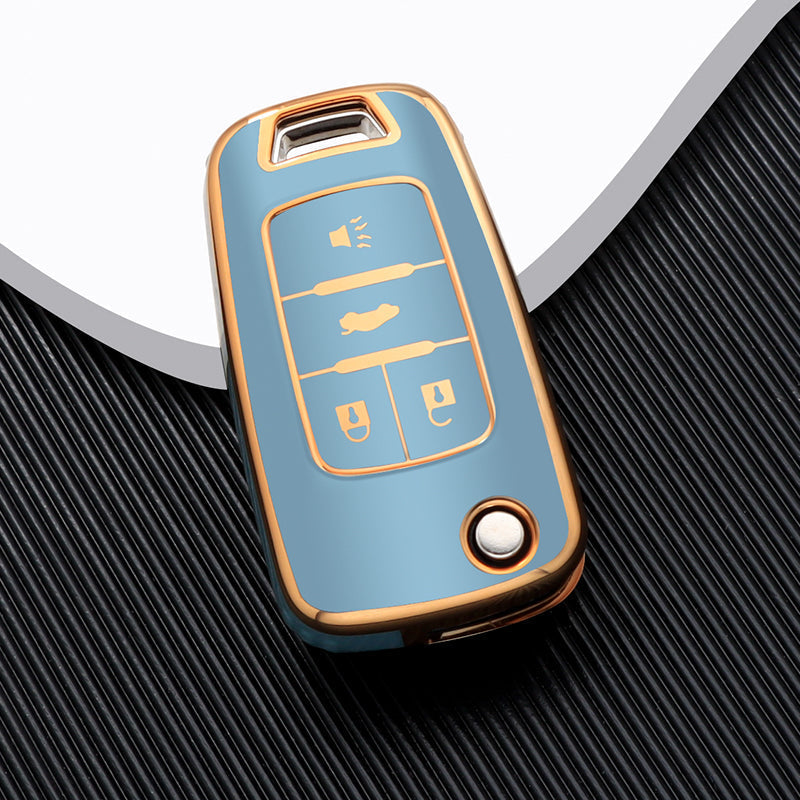Case for Chevrolet Cruze, Aveo, Trax, Sail, Malibu and Captiva (4 buttons)