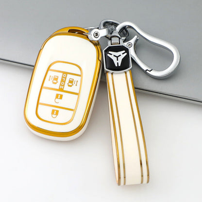 Honda Key Cover – 4 Buttons (Dual Sliding Doors)