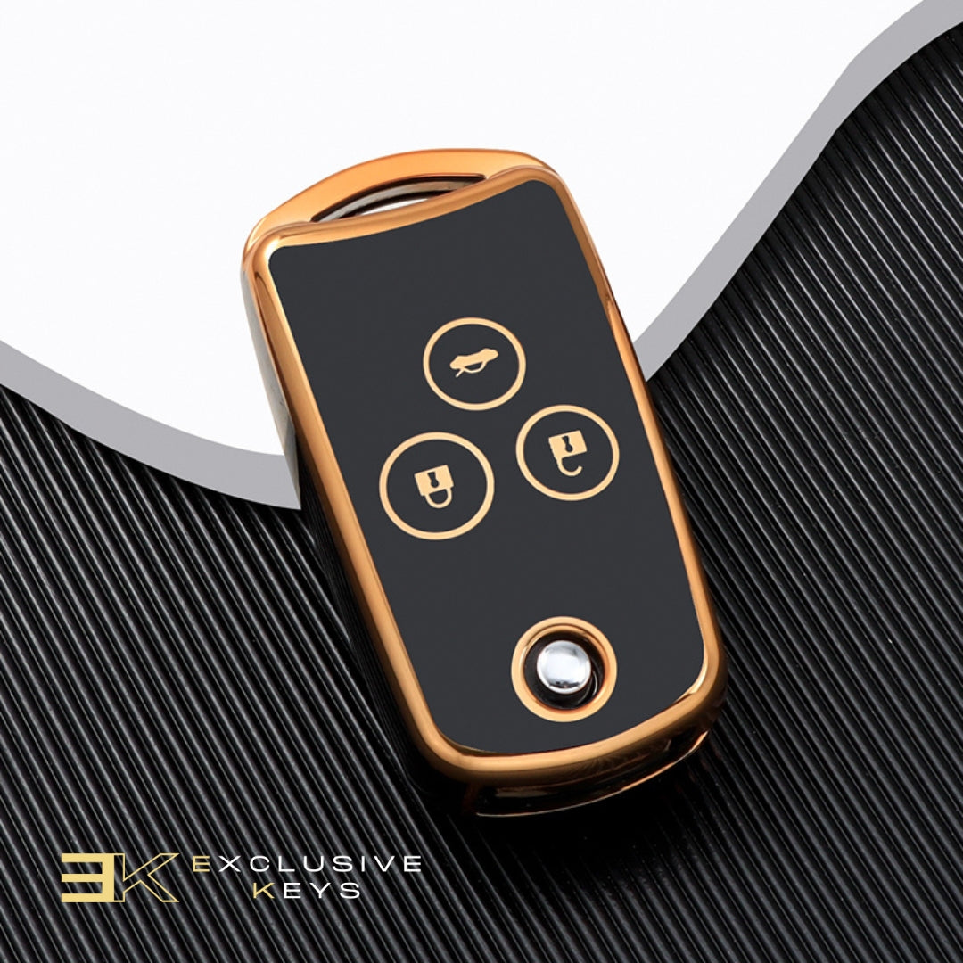 Case for Honda Civic, Accord, Jazz, CRV, HRV, CRZ, and para Acura TL, TSX, ZDX RSX (3 Buttons)