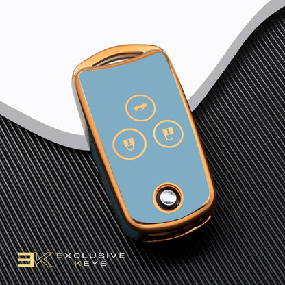 Case for Honda Civic, Accord, Jazz, CRV, HRV, CRZ, and para Acura TL, TSX, ZDX RSX (3 Buttons)
