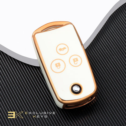 Case for Honda Civic, Accord, Jazz, CRV, HRV, CRZ, and para Acura TL, TSX, ZDX RSX (3 Buttons)