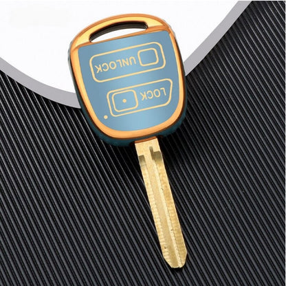 Case for Toyota Land Cruiser, YARIS, CAMRY, RAV4, Corolla, Prado, Tarago, Avensis (2 buttons)