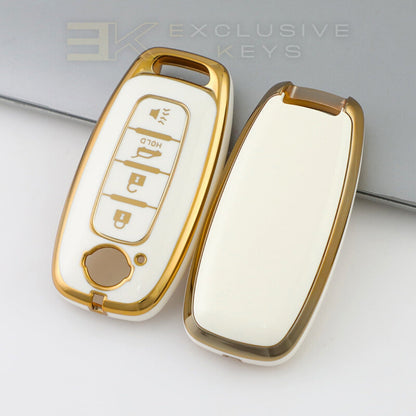 Nissan Smart Key Cover – 4 Buttons (Trunk Release – HOLD)