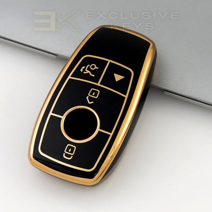 Case for Mercedes Benz A, B, C, E, S, G, GLC, CLE, CLA Class (AMG) (4 Buttons)