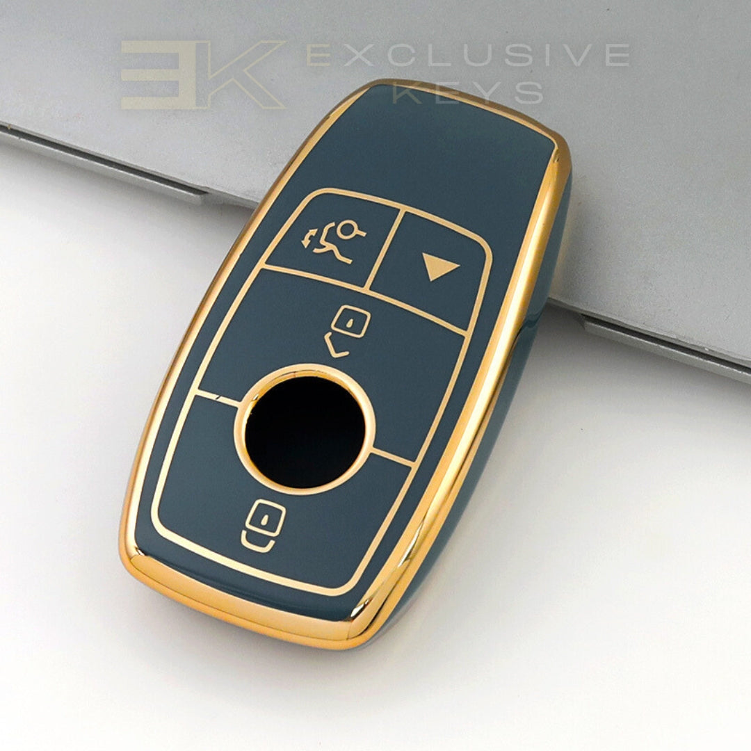 Case for Mercedes Benz A, B, C, E, S, G, GLC, CLE, CLA Class (AMG) (4 Buttons)