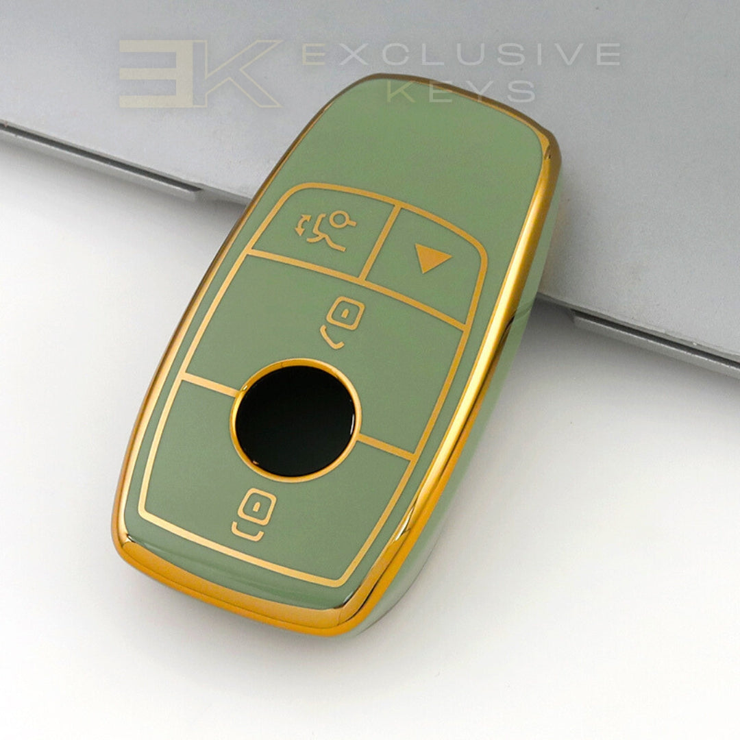 Case for Mercedes Benz A, B, C, E, S, G, GLC, CLE, CLA Class (AMG) (4 Buttons)