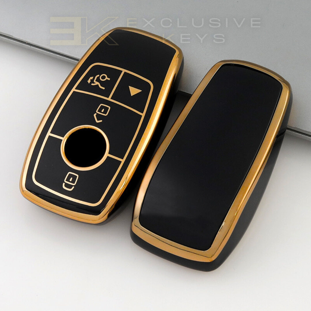 Case for Mercedes Benz A, B, C, E, S, G, GLC, CLE, CLA Class (AMG) (4 Buttons)