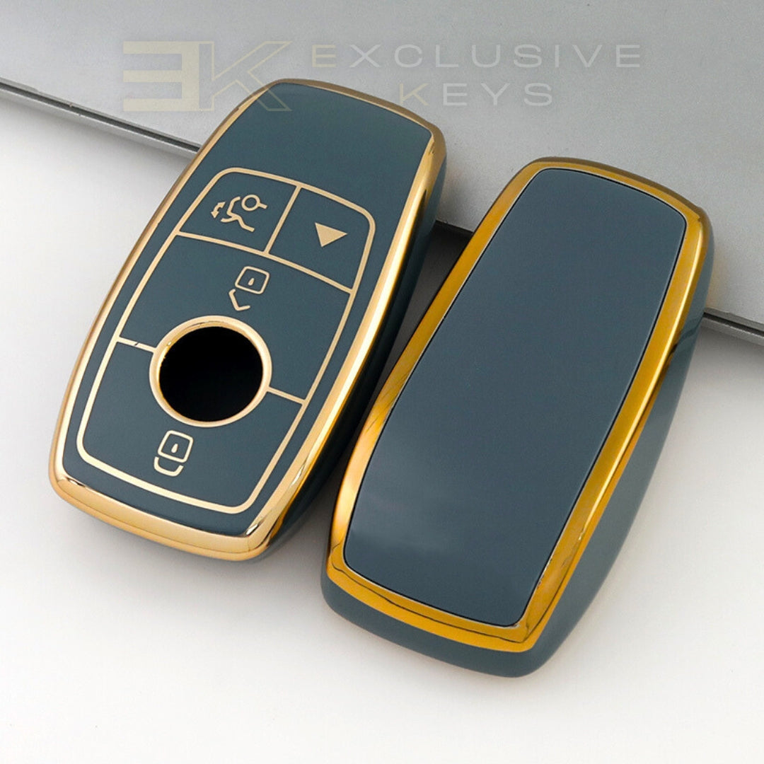 Case for Mercedes Benz A, B, C, E, S, G, GLC, CLE, CLA Class (AMG) (4 Buttons)