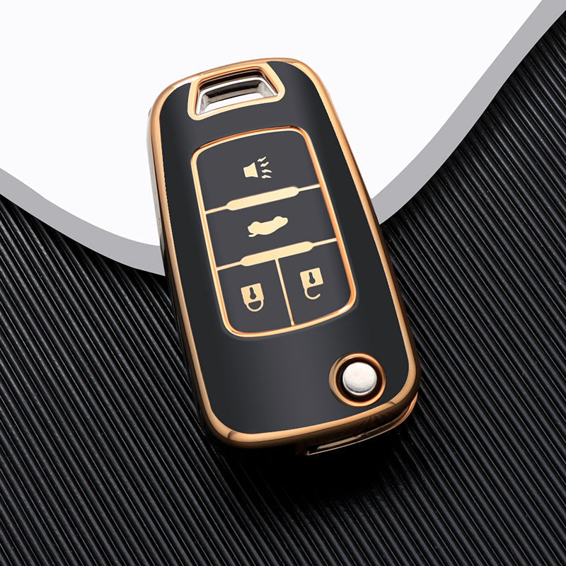 Case for Chevrolet Cruze, Aveo, Trax, Sail, Malibu and Captiva (4 buttons)