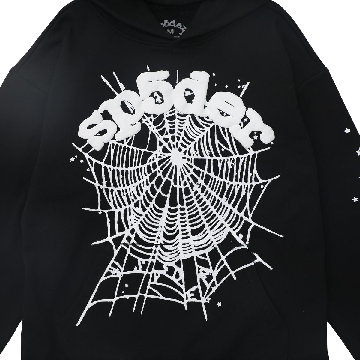 Sp5der OG Web Hoodie Black