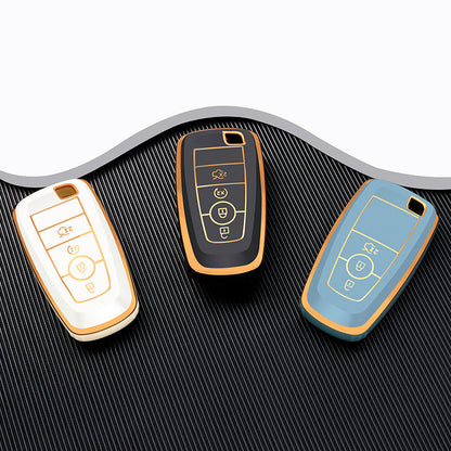 Case for Ford Edge, Fusion, Mustang, Explorer, F150, F250, F350, Ecosport (3 Botones)