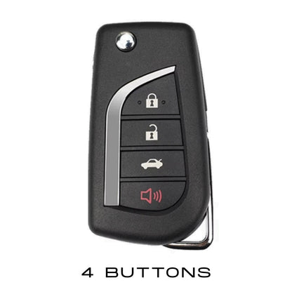 Case for Toyota Hilux, Yaris, RAV4, Corolla, Avensis, Aygo, Verso, Scion TC and Auris (4 Buttons)