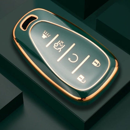 Case for Chevrolet Chevy, Camaro, Cruze, Malibu, Sonic, Volt, Tracker, Spark, Bolt and Trax (5 Buttons)