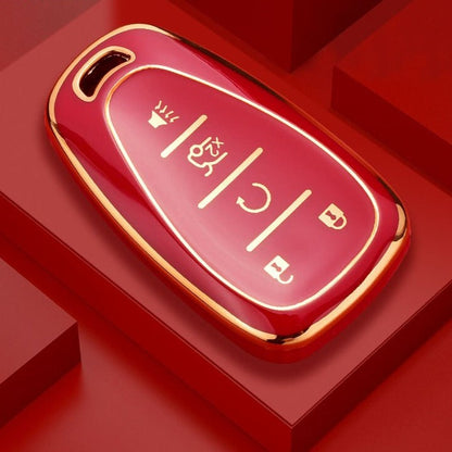 Case for Chevrolet Chevy, Camaro, Cruze, Malibu, Sonic, Volt, Tracker, Spark, Bolt and Trax (5 Buttons)