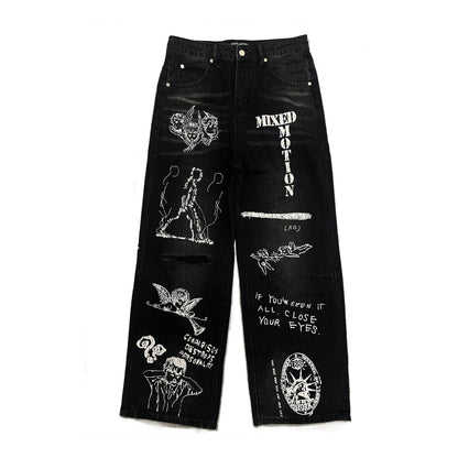 Black “Canvas” Denim