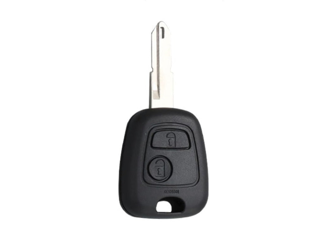 Case for Peugeot 106, 107, 206, 207, 306, 307, 406, 407 (2 buttons)