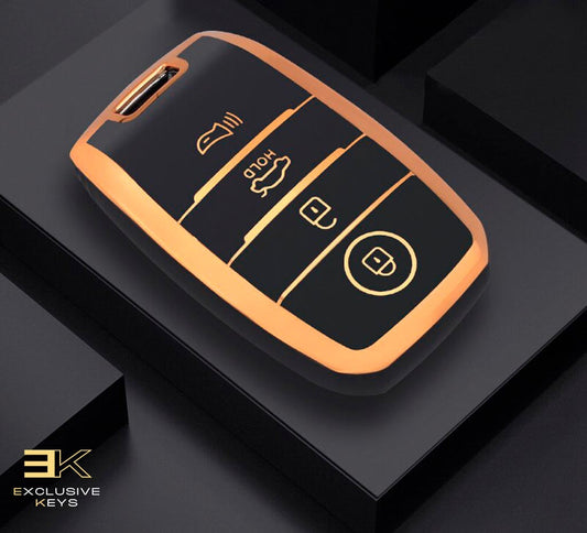 Case for KIA Sportage, Cerato, Optima, K2, K3, K4, K5, RIO, Picanto, Soul, Sorento, Sedona (4 Boutons)