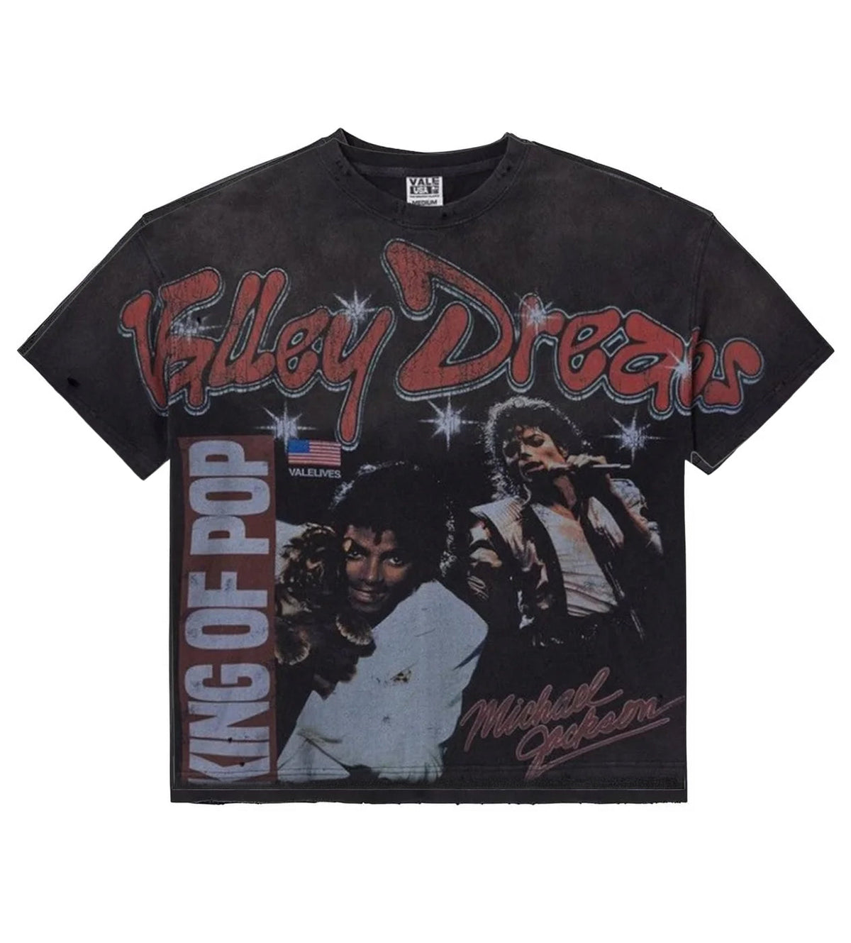 Vale Forever Billie Tee Black