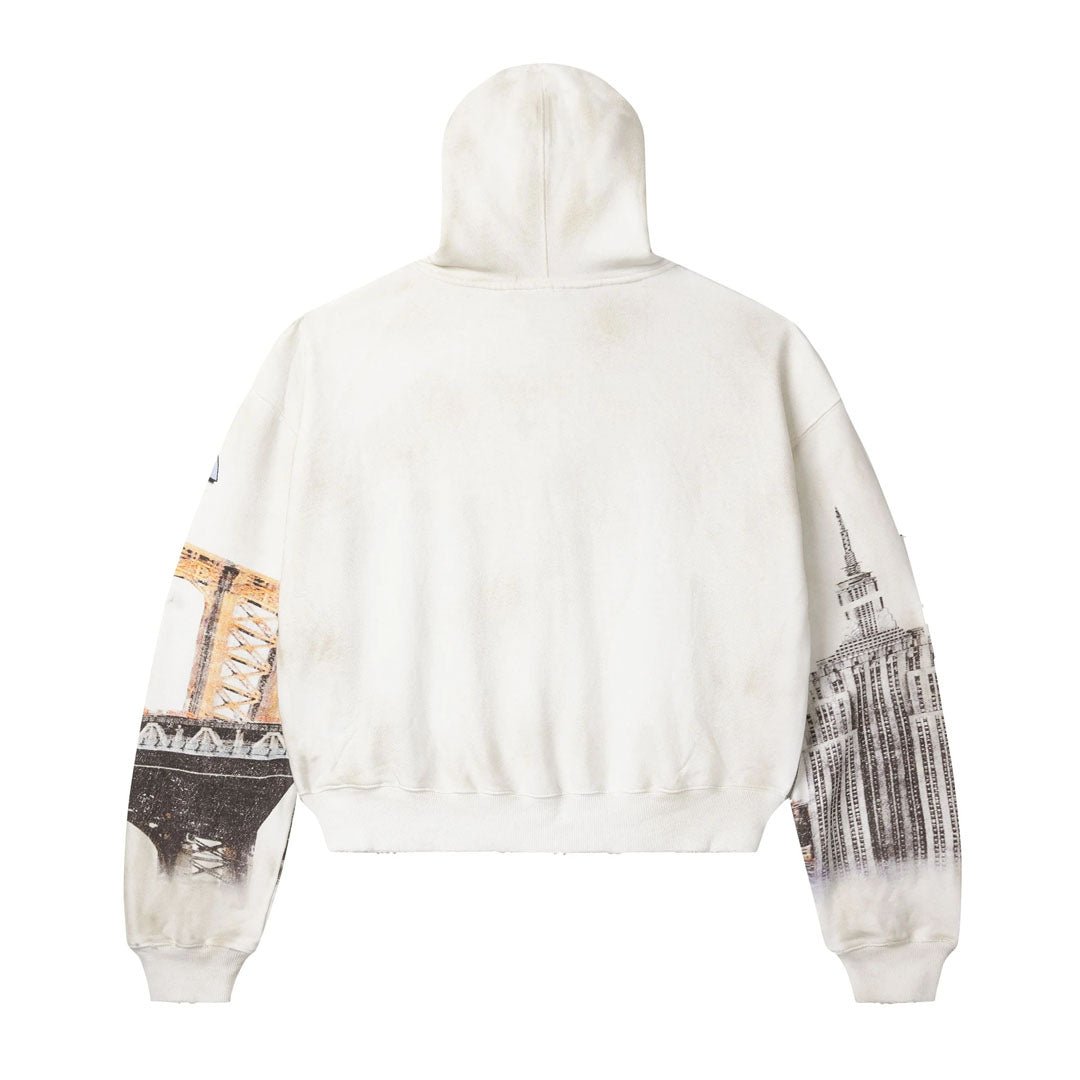 Vale Forever NYC Zip Up Hoodie White